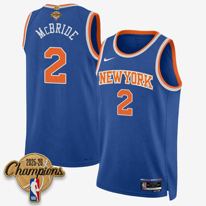 NYK 2026 Basketball Champions Vapor Jersey V2- Stitched