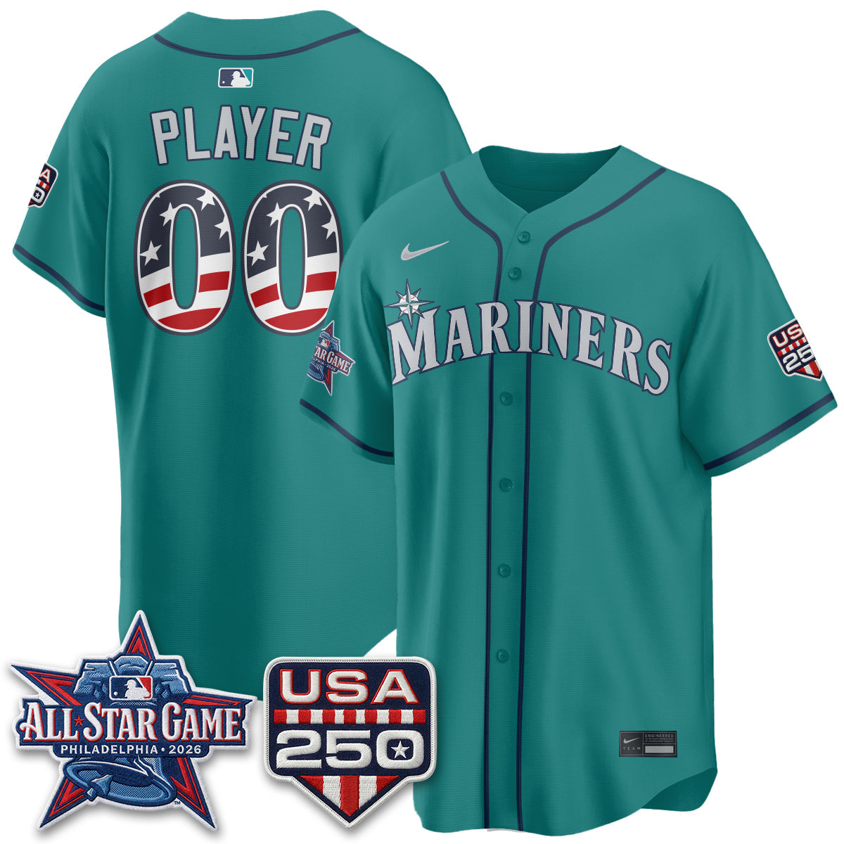 SEA 2026 All Star Edition Vapor Custom Jersey - Stitched