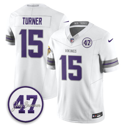 MIN Joey Browner Thank You For Memories - 1960 – 2026 Football Vapor Limited Jersey - Stitched