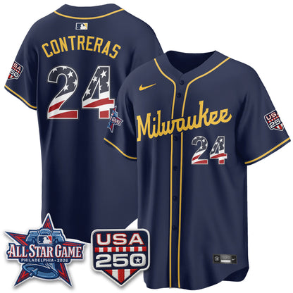 MIL 2026 All Star Game Vapor Jersey - Stitched