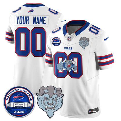 BUF x Hairy Blue Beast Edition Vapor Custom Jersey - Stitched
