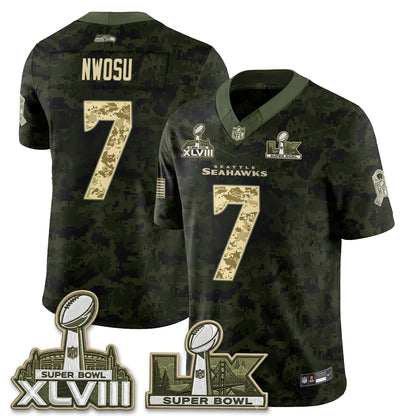 SEA 2026 Salute to Service Edition Vapor Jersey V2- Stitched
