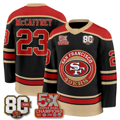 SF 4X Champs Hockey Jersey - Stitched