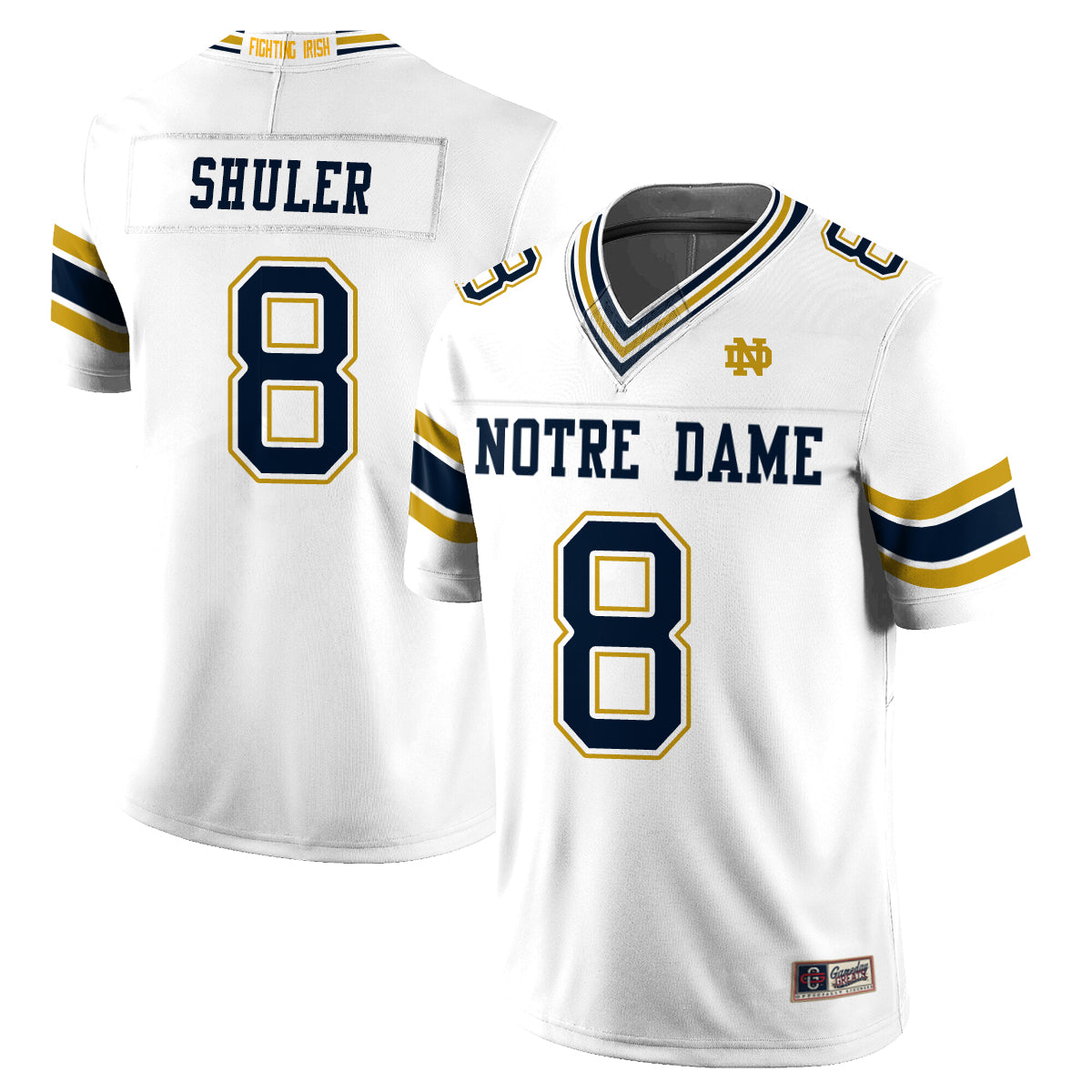 ND 2026 Shamrock Series Football Vapor Jersey - Stitched