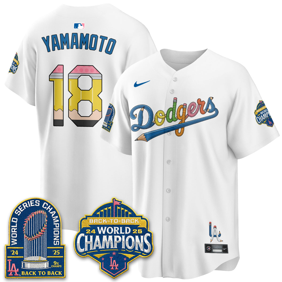 LAD x Back to School Style Vapor Jersey - Stitched