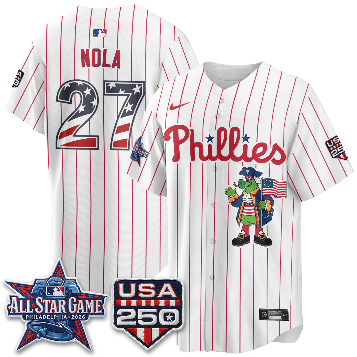 PHI 2026 All Star Phanatic Edition Vapor Jersey - Stitched