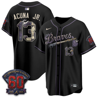 ATL Nightmare Edition Vapor Jersey - Stitched-NQD