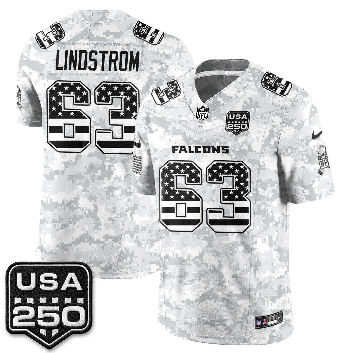 ATL 2026 Salute to Service Vapor Jersey - Stitched
