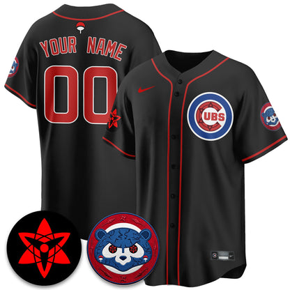 CHC Uchiha Sasuke Vapor Limited Custom Jersey - Stitched