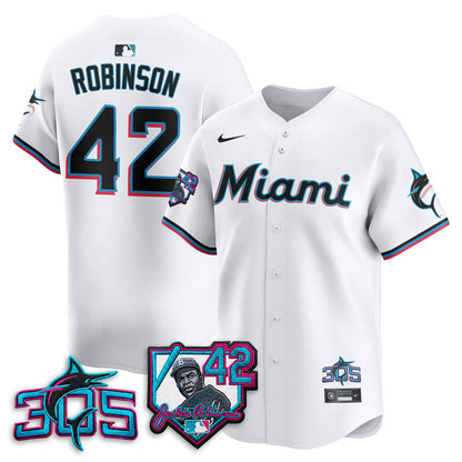 MIA 2026 Jackie Robinson New Era Vapor Limited Jersey - Stitched