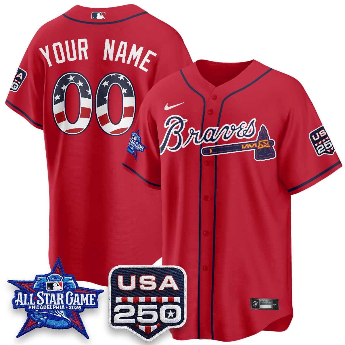 ATL 2026 All Star Game Vapor Custom Jersey- Stitched