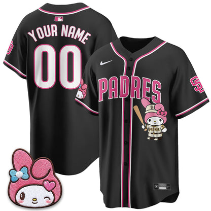 SD x Pink Sanrio Friend Vapor Custom Jersey - Stitched