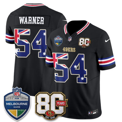 SF Melbourne Game 2026 Vapor Jersey - Stitched