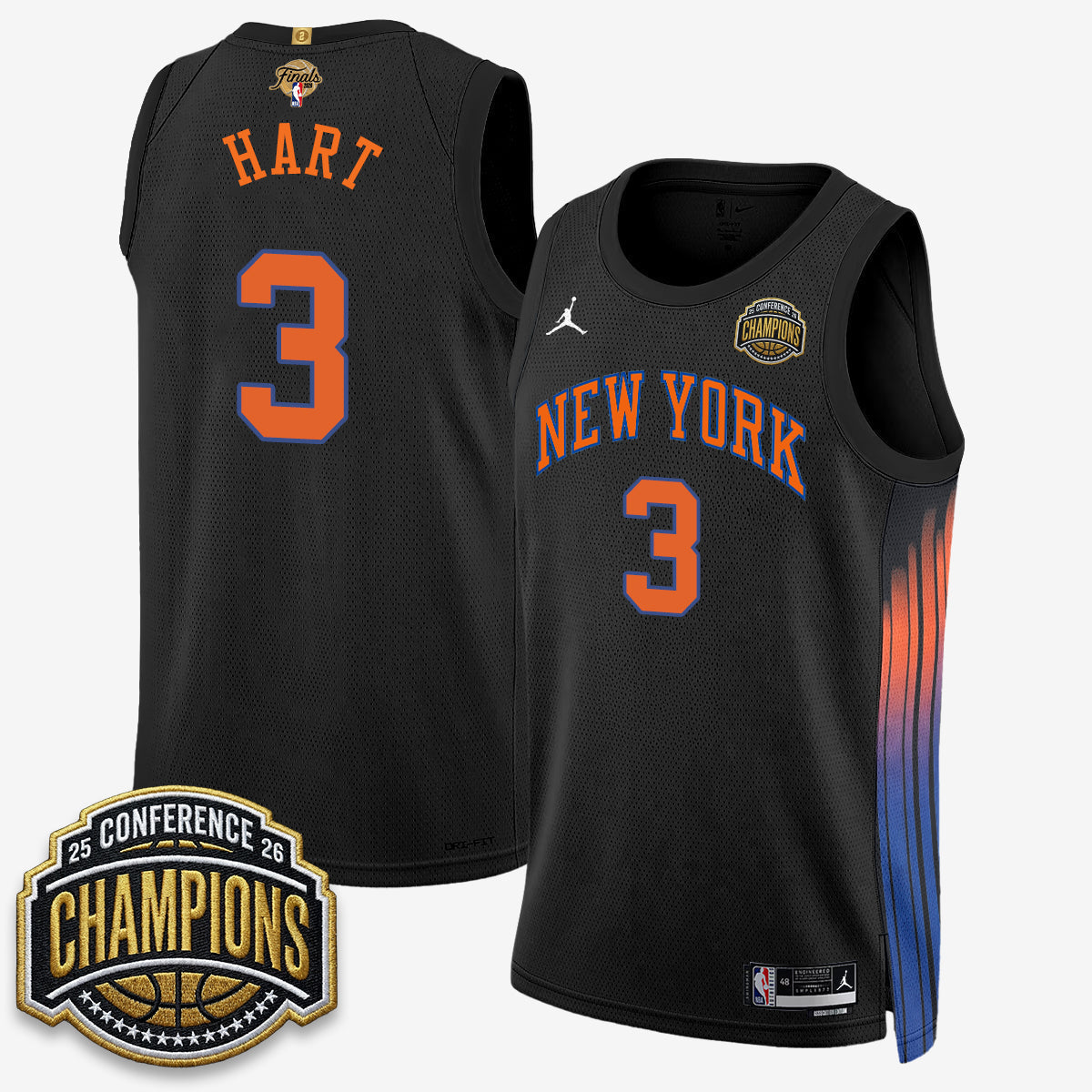 NYK 2026 NBA Finals City Edition Jersey V3- Stitched