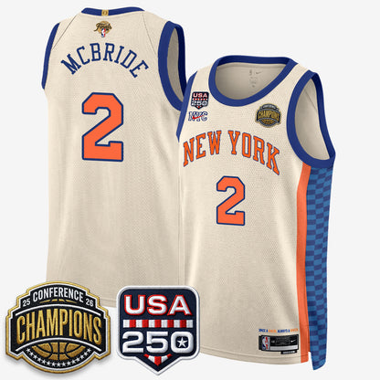 NYK 2026 NBA Eastern Conference Champions City Edition Jersey V2- Stitched