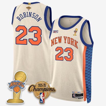 NYK 2026 Basketball Champions Vapor Jersey - Stitched