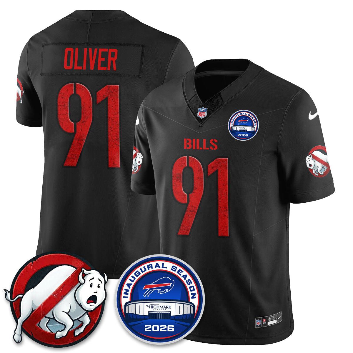 BUF x Spirit Catchers Edition Vapor Jersey- Stitched