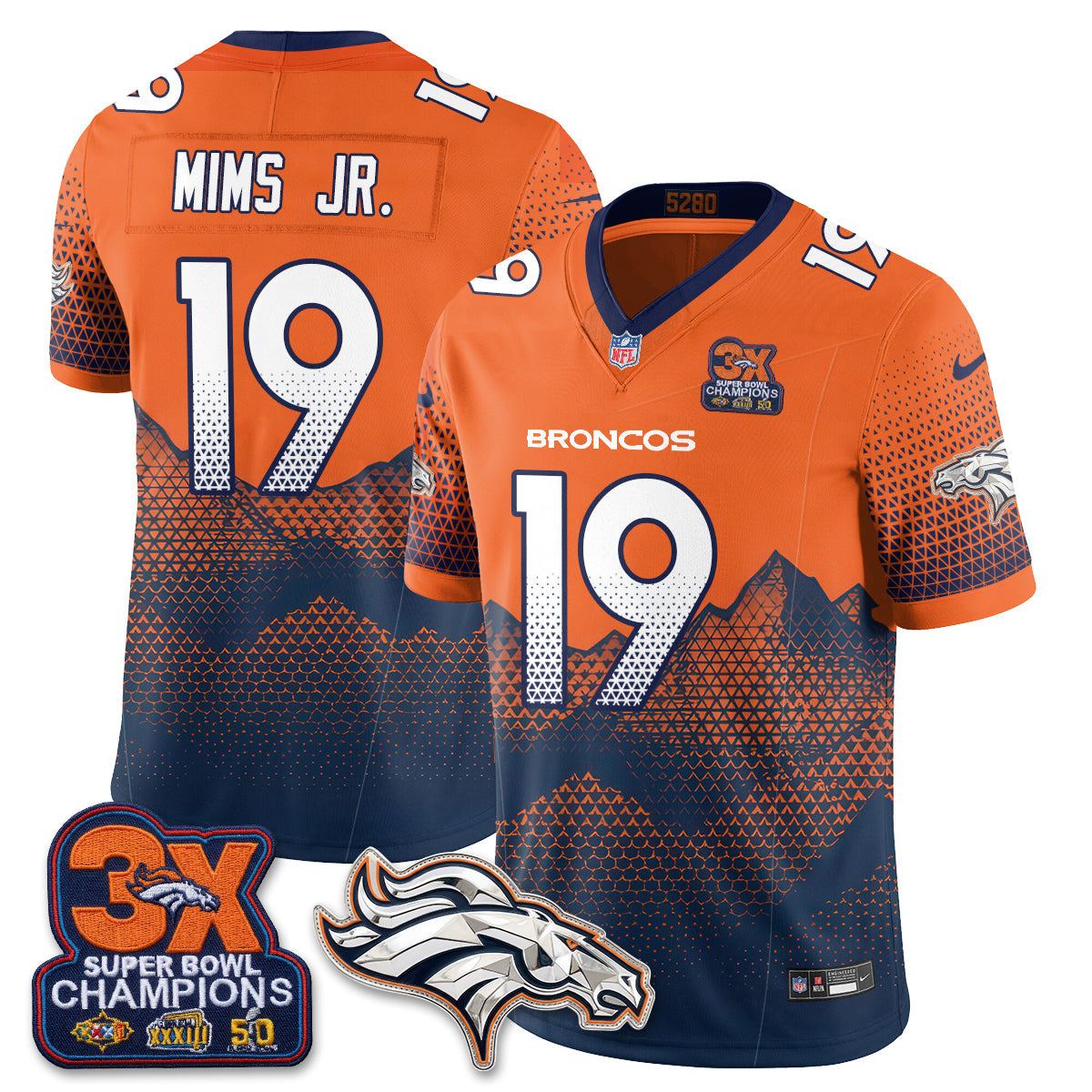 DEN Fangear Edition Vapor Jersey - Stitched