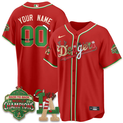 LAD 2026 Christmas Edition Vapor Custom Jersey- Stitched