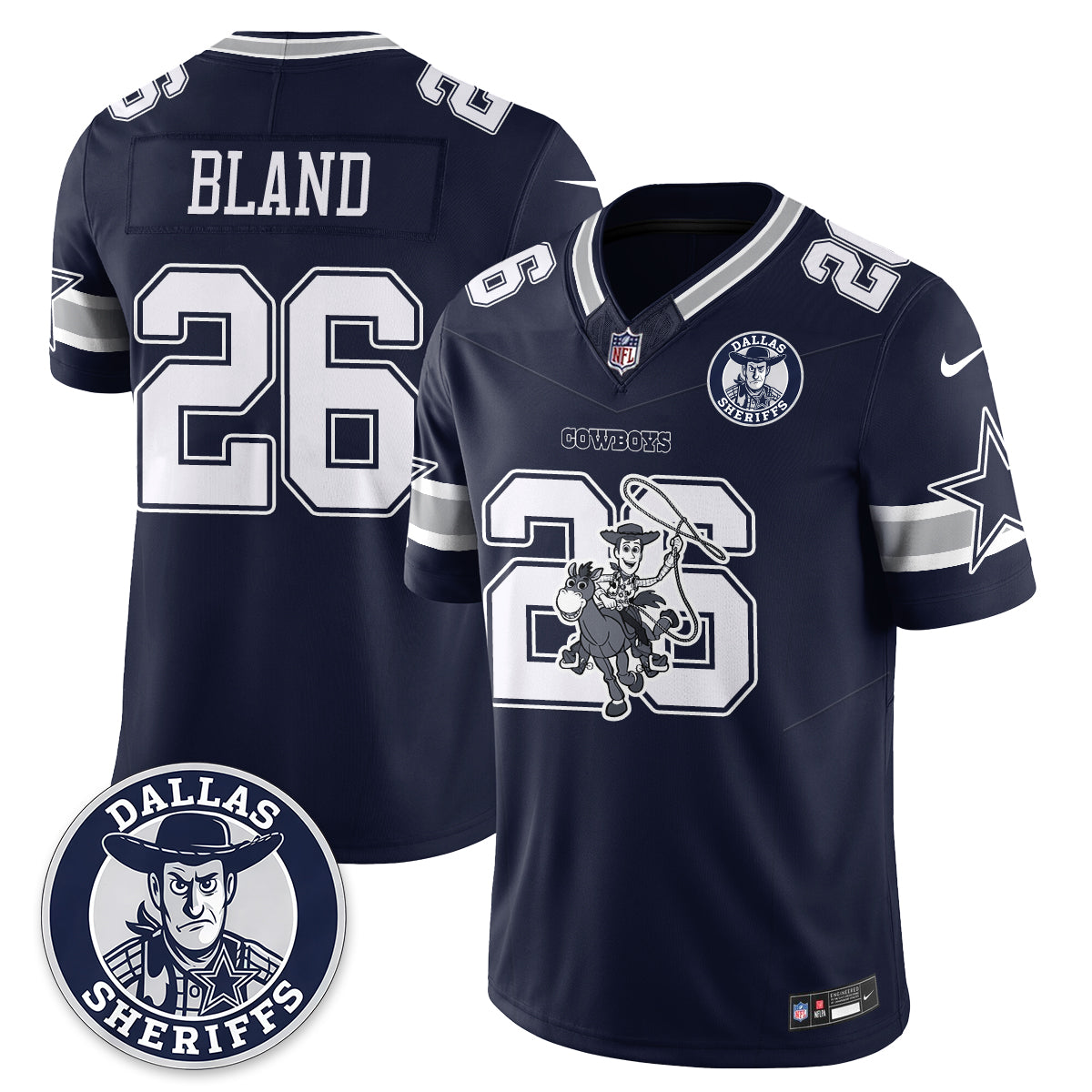 DAL x Toy Cowboy Edition Vapor Jersey - Stitched