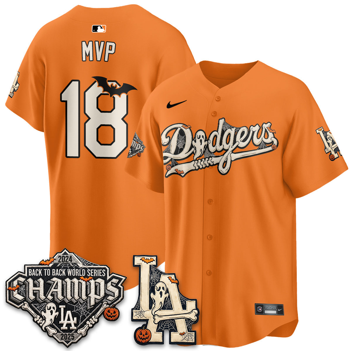 LAD Halloween 2026 Vapor Jersey - Stitched-NQD