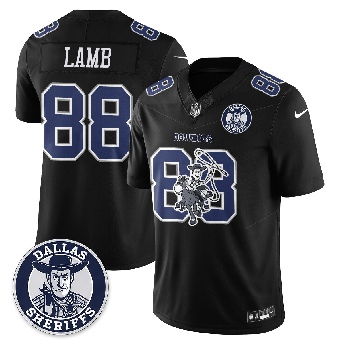 DAL x Toy Cowboy Edition Vapor Jersey - Stitched
