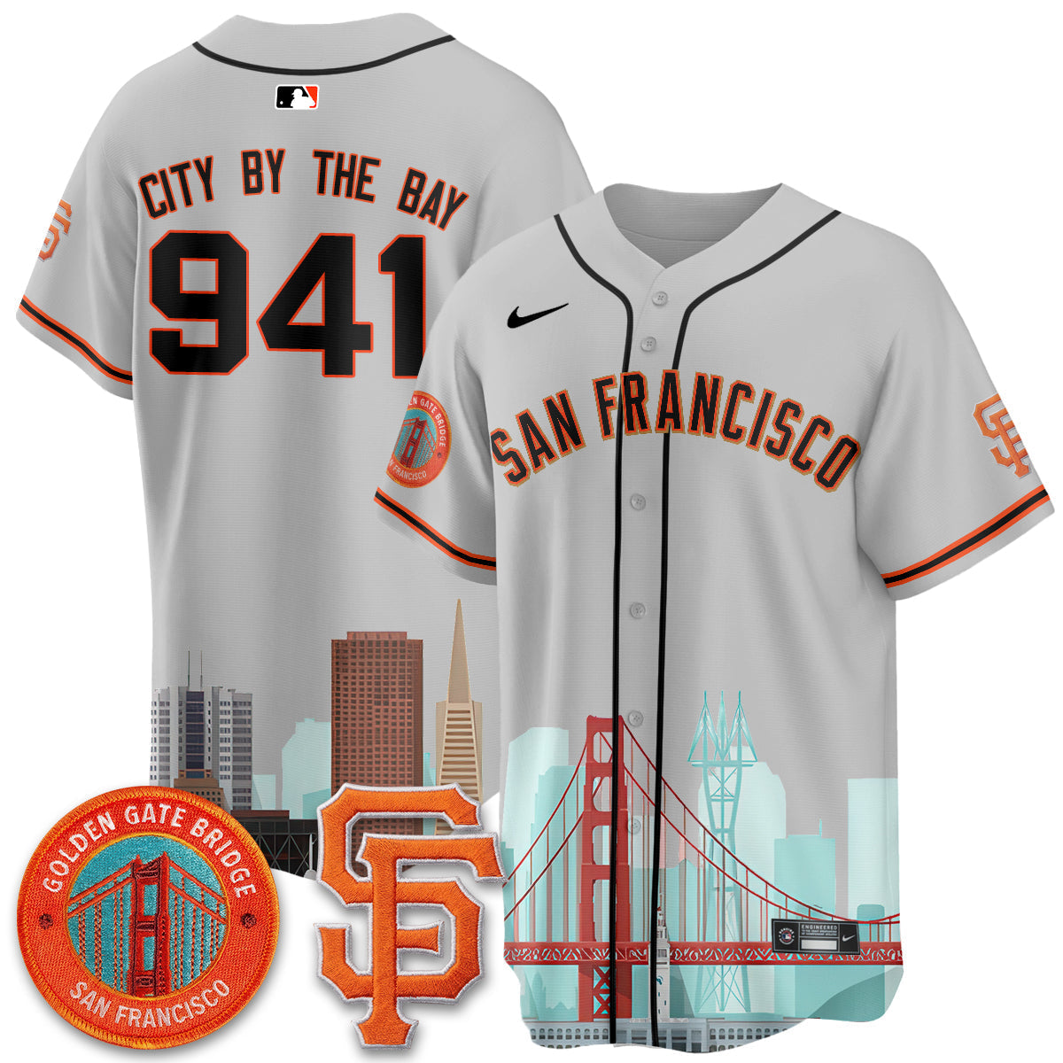 SF SF City Edition Vapor Jersey - Stitched