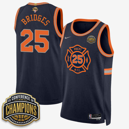 NYK 2026 NBA Finals City Edition Jersey V3- Stitched