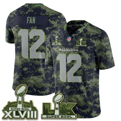 SEA 2026 Salute to Service Edition Vapor Jersey V2- Stitched