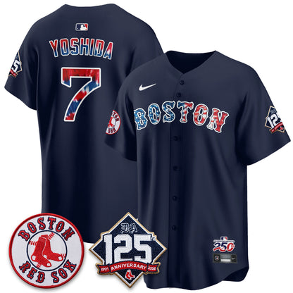 BOS Americana 2026 Vapor Limited Jersey - Stitched-DTD