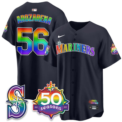 SEA Happy Pride Month Vapor Jersey - Stitched