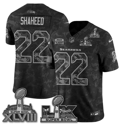 SEA 2026 Salute to Service V2 Vapor Jersey - Stitched