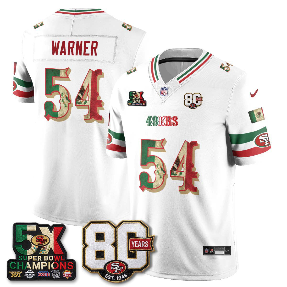 SF Mexican Edition Vapor Jersey - Stitched