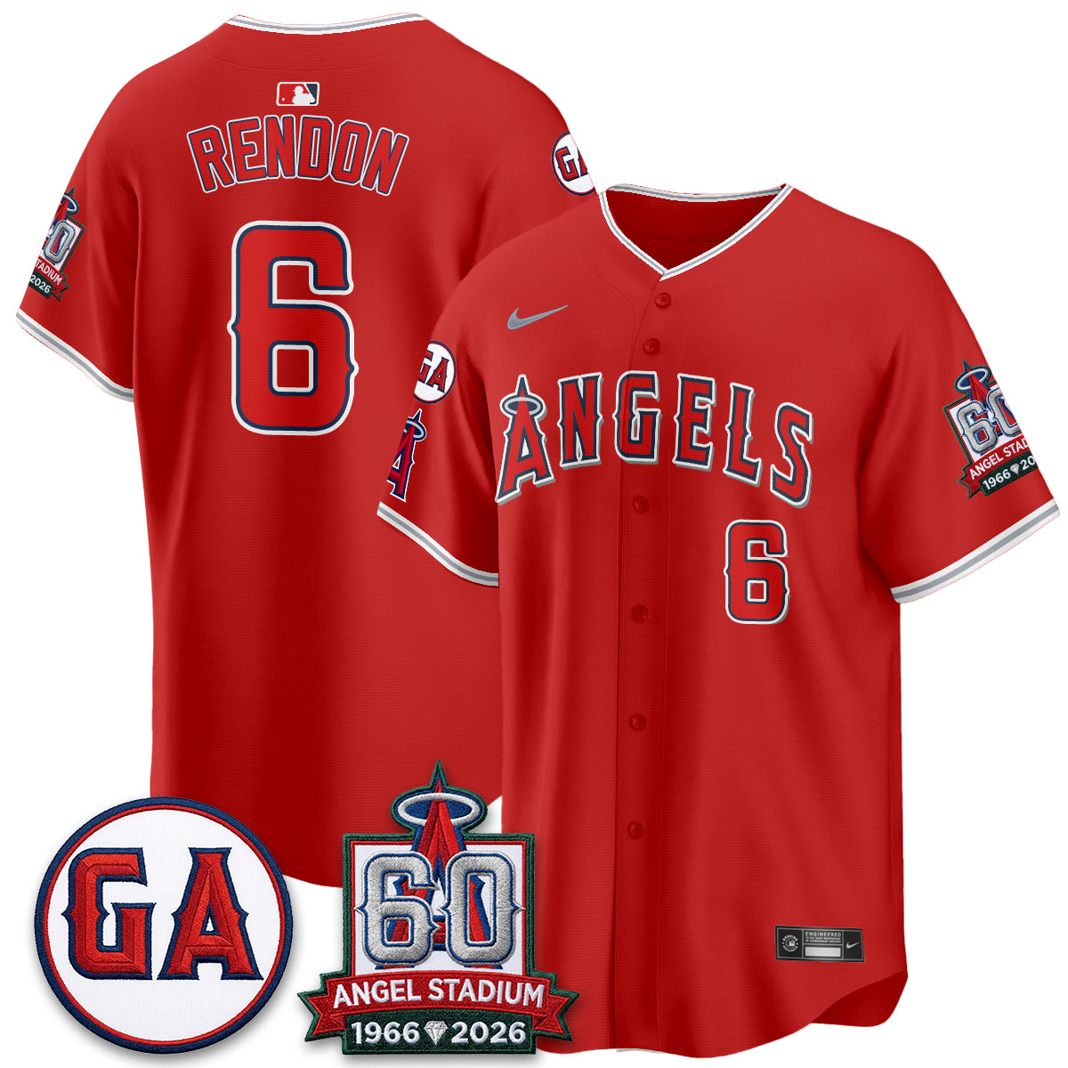 LAA 60th Anniversary Vapor Jersey - Stitched V3