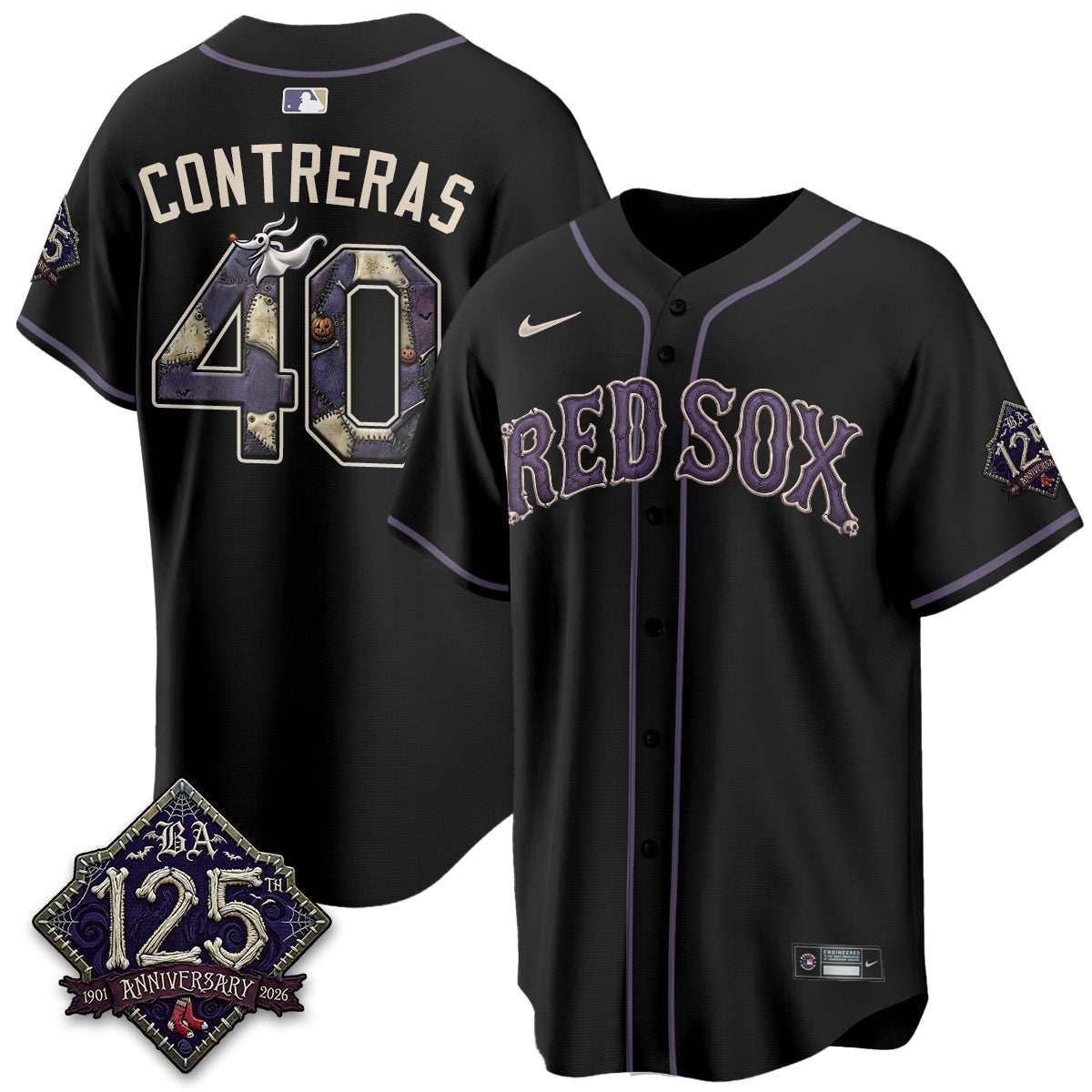 BOS Nightmare Vapor Limited Jersey - Stitched