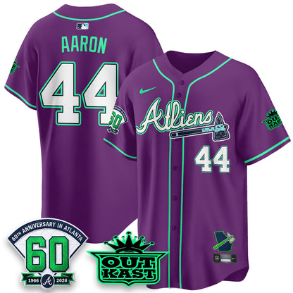 ATL x Atliens Cool Base Galaxy Version Jersey - Stitched-NQD