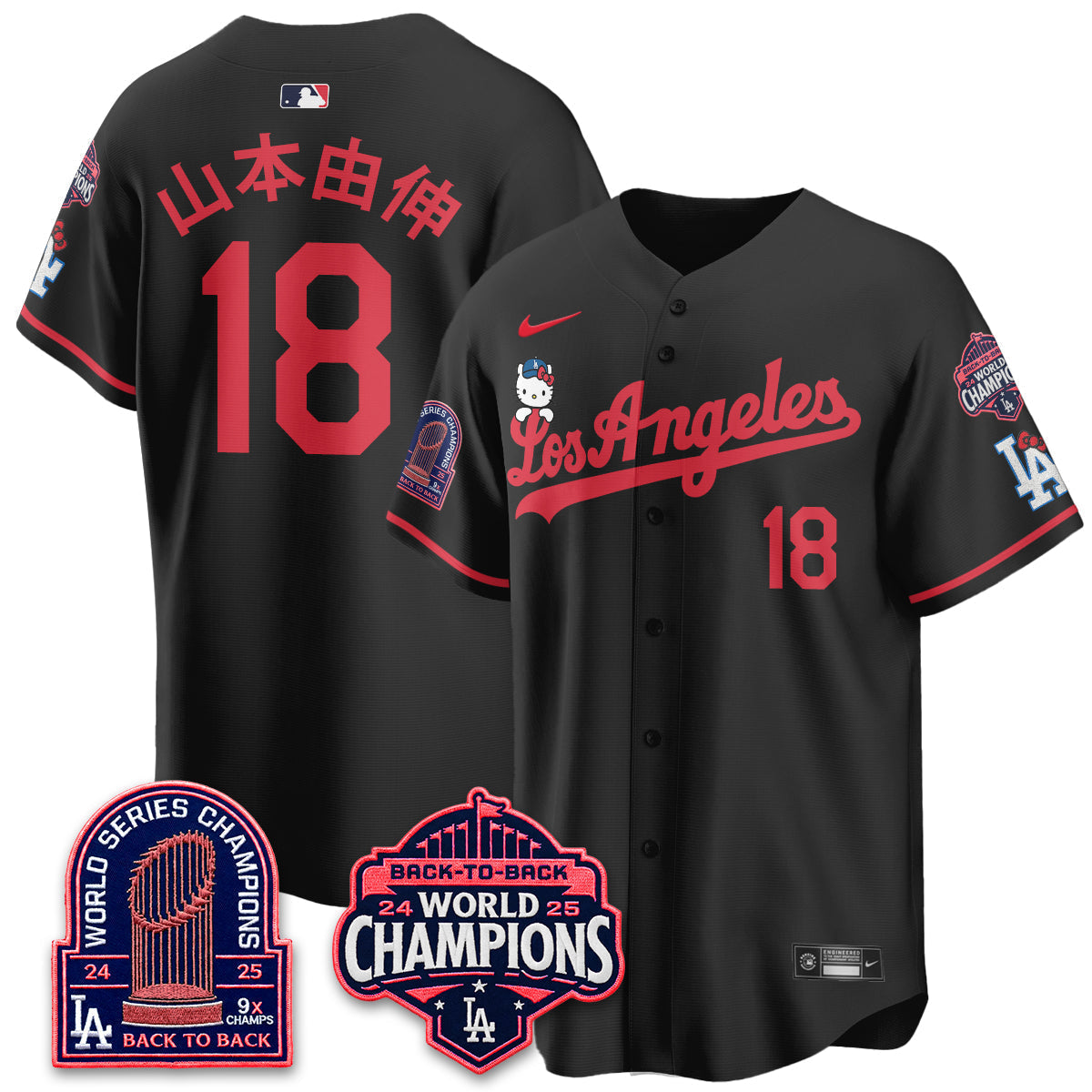 LAD x Hello Kitty Night 2026 Vapor Jersey - Stitched - V2