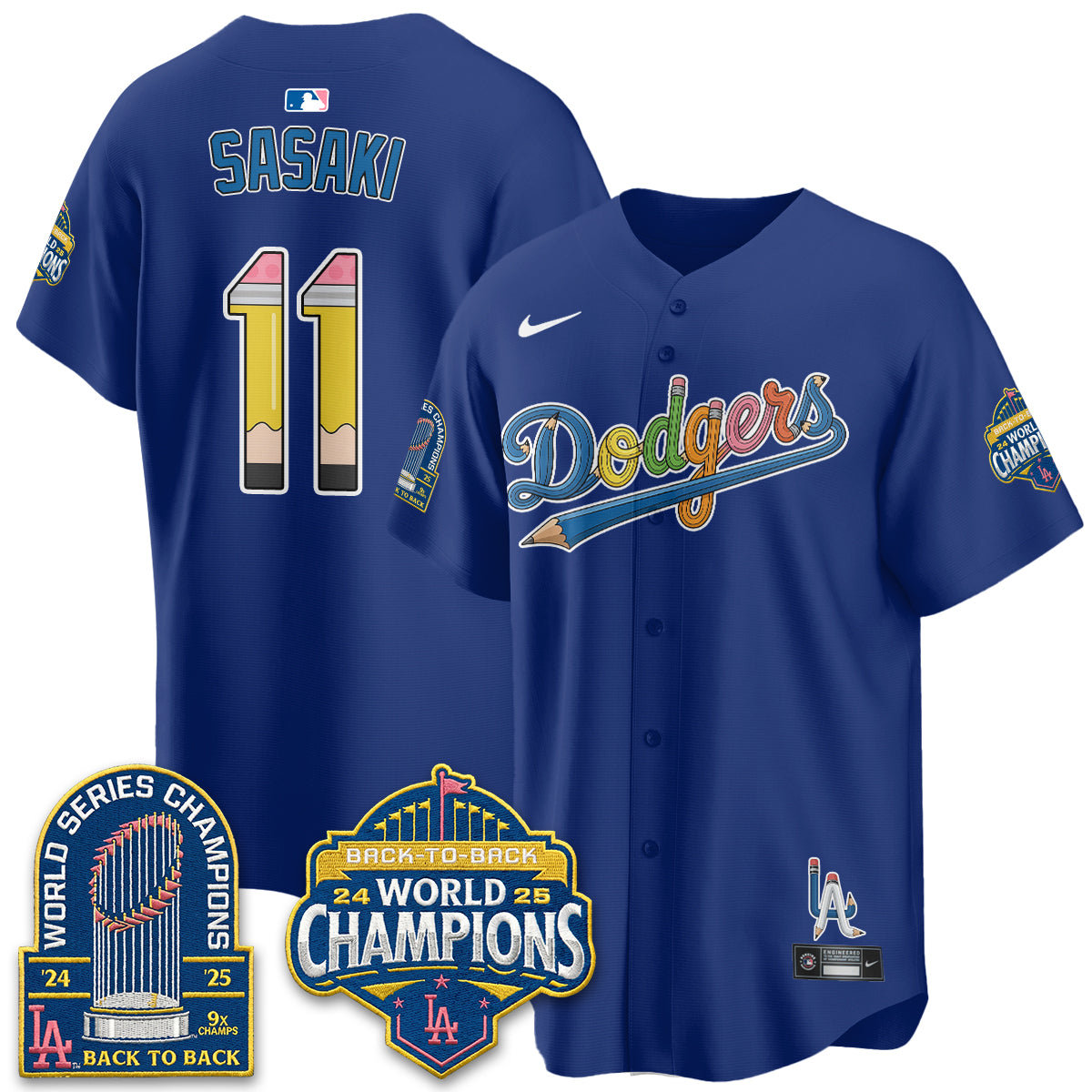 LAD x Back to School Style Vapor Jersey - Stitched