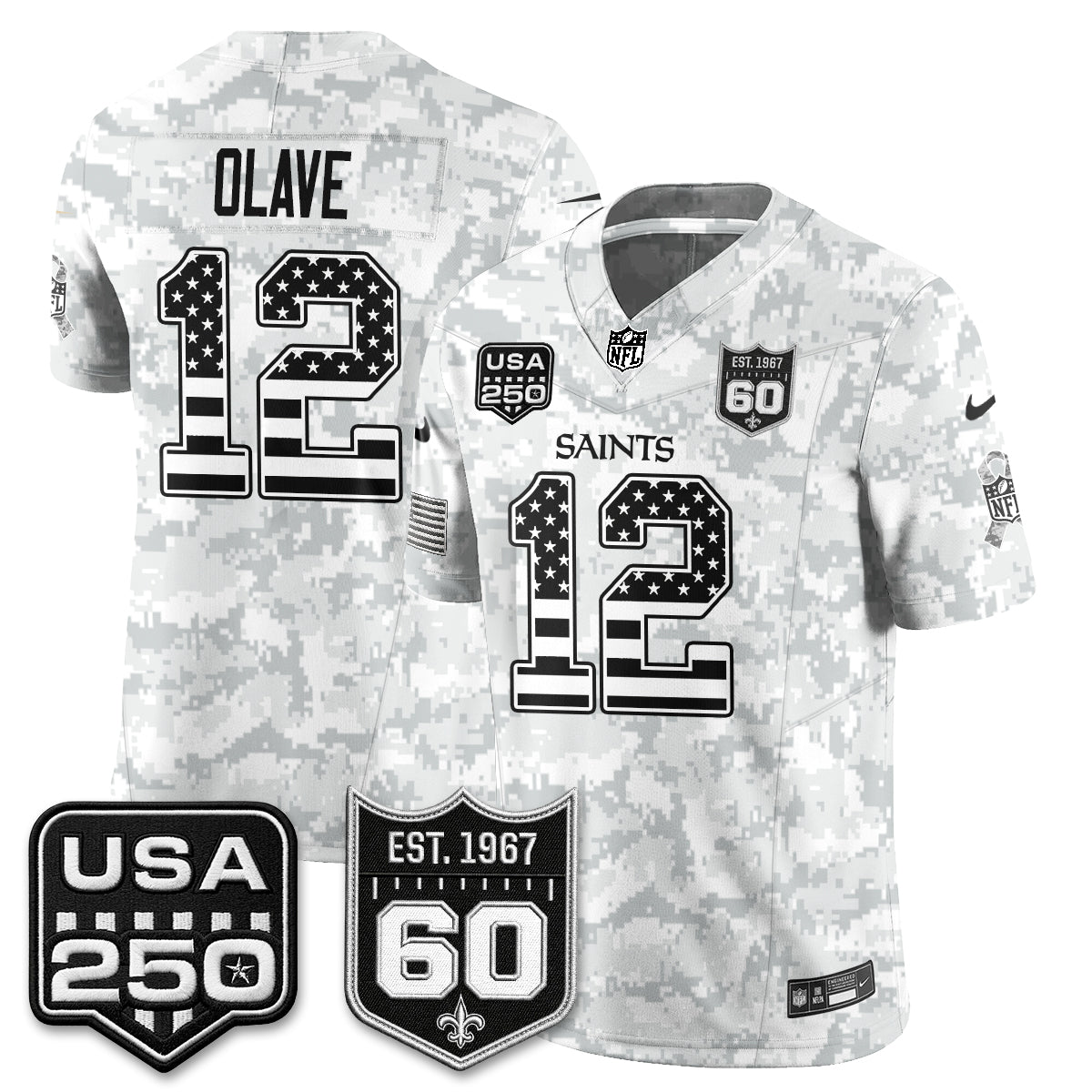 NO 2026 Salute to Service Vapor Jersey - Stitched