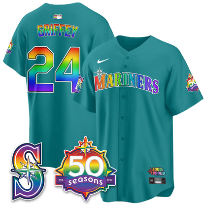 SEA Happy Pride Month Vapor Jersey - Stitched