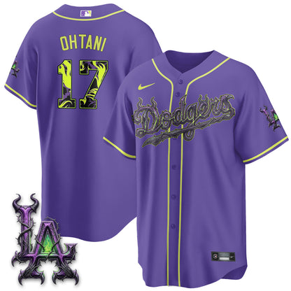 LAD Villains Halloween - Horned Queen Vapor Jersey- Stitched