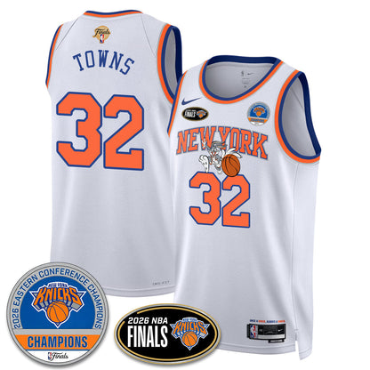 NYK 2026 NBA Eastern Conference Champions x Bunny Vapor Jersey - Stitched
