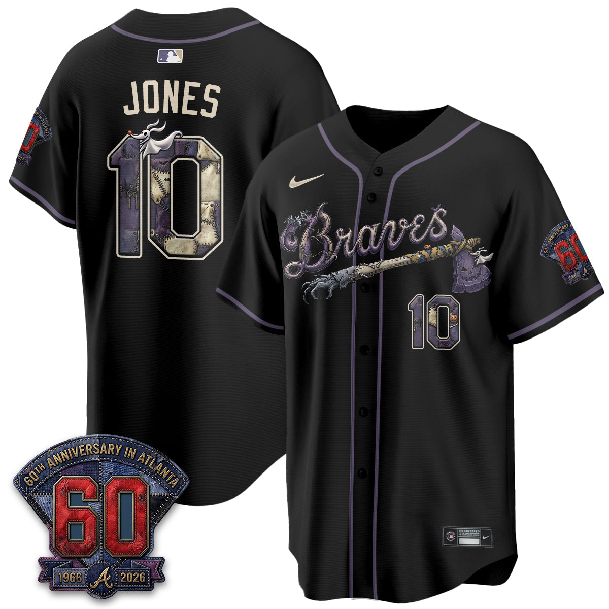 ATL Nightmare Edition Vapor Jersey - Stitched