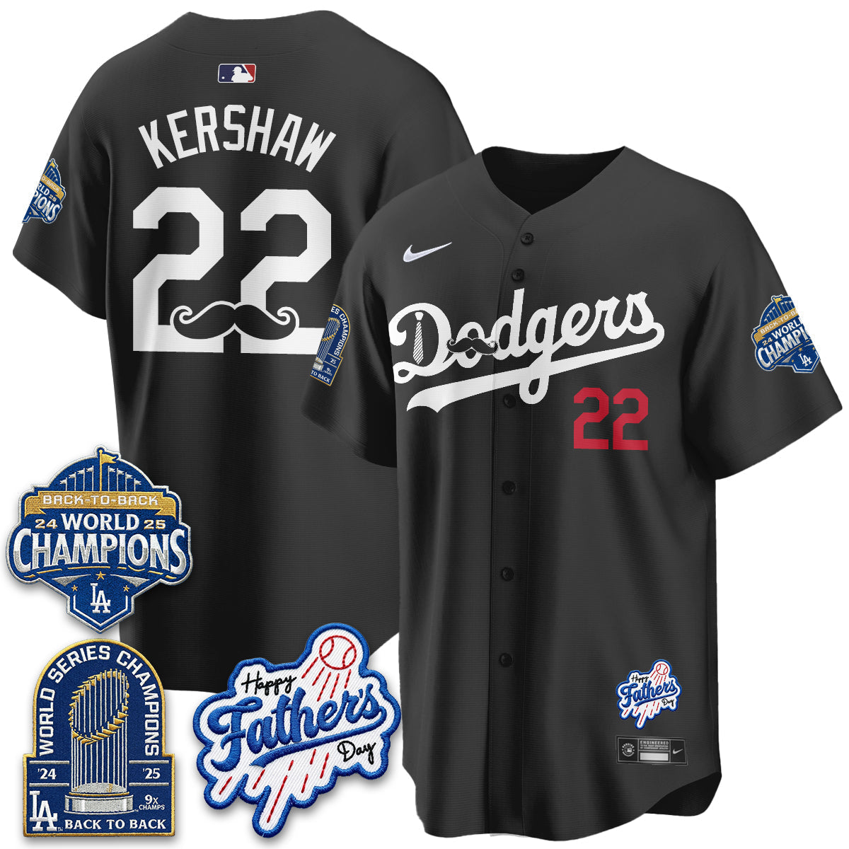 LAD Happy Father's Day 2026 Jersey - Stitched