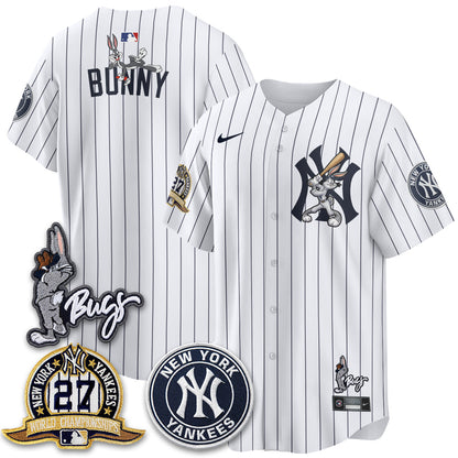 NYY Bunny Vapor Limited Jersey - Stitched