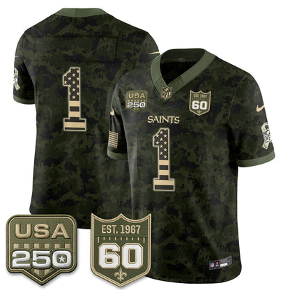 NO 2026 Salute to Service Vapor Jersey - Stitched