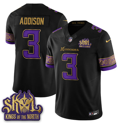 MIN Fangear Edition Warrior Skol Patch Vapor Jersey - Stitched