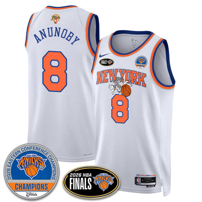NYK 2026 NBA Eastern Conference Champions x Bunny Vapor Jersey - Stitched
