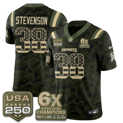 NE 2026 Salute to Service Edition Vapor Jersey - Stitched