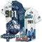 Navy White